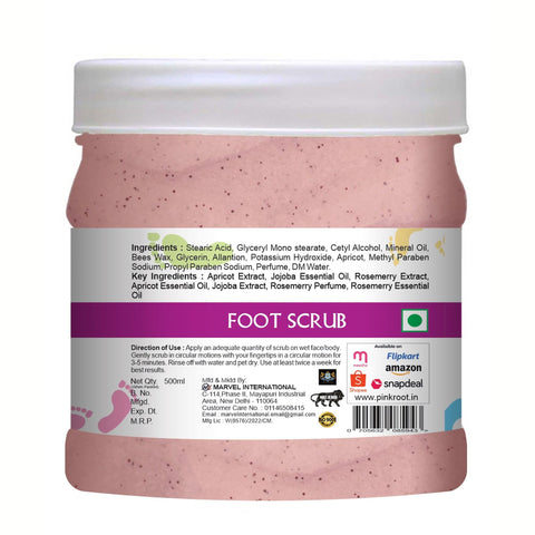 Foot Scrub 500ml - Pink Root
