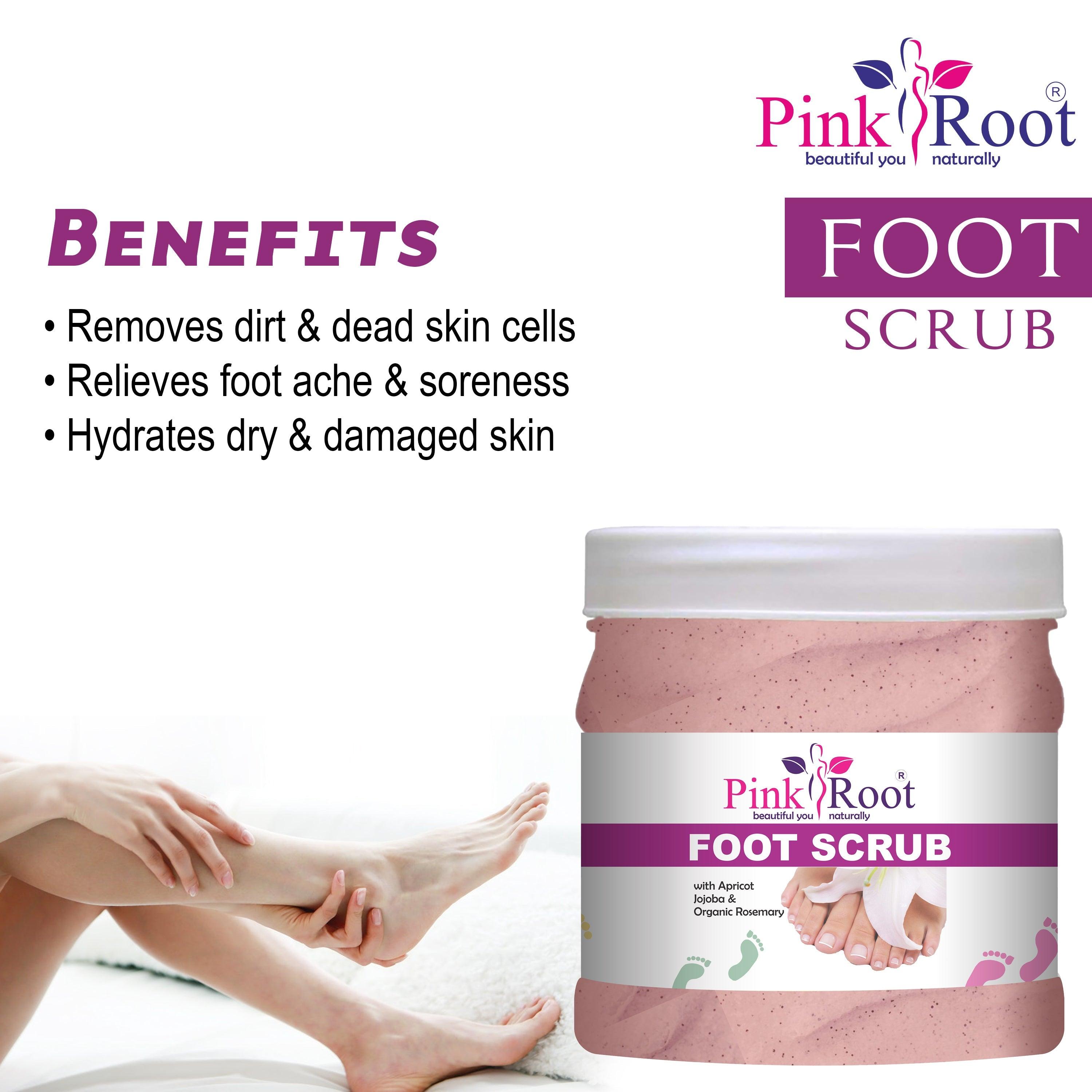 Foot Scrub 500ml - Pink Root