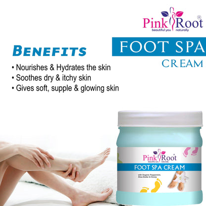 Foot Spa Cream 500ml - Pink Root