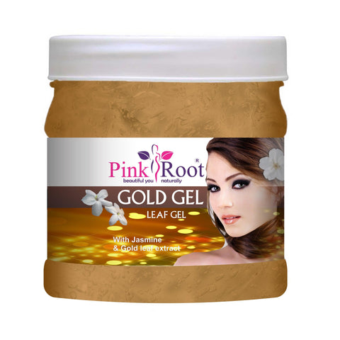 Gold Gel With Jasmine & Gold leaf extract 500ml - Pink Root