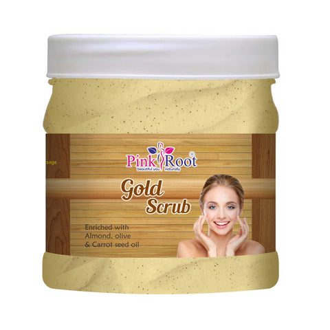 Gold Scrub for face & Body 500ml - Pink Root