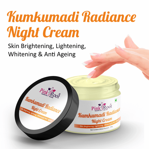 Kumkumadi Radiance Night Cream 100gm - Pink Root