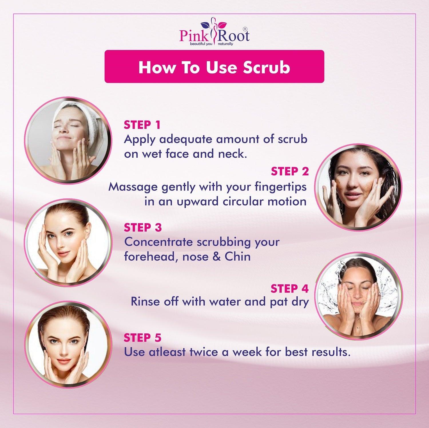 Lavender Scrub Face & Body Scrub 500ml - Pink Root