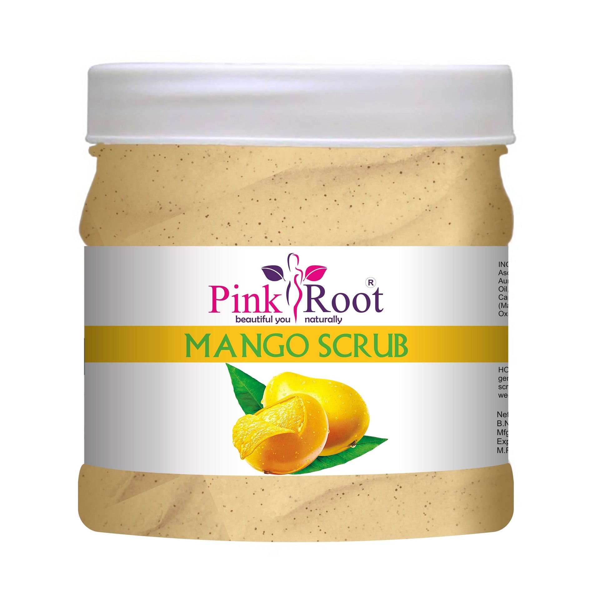 Mango Scrub for Face & Body 500ml - Pink Root
