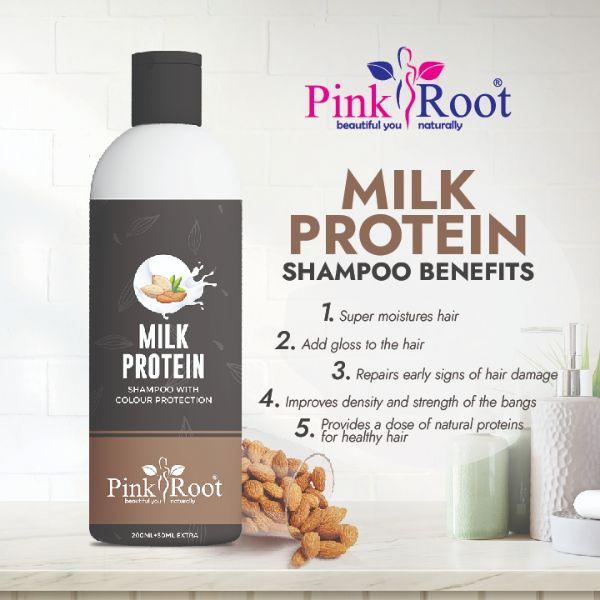 Milk Protein Shampoo 250ml - Pink Root