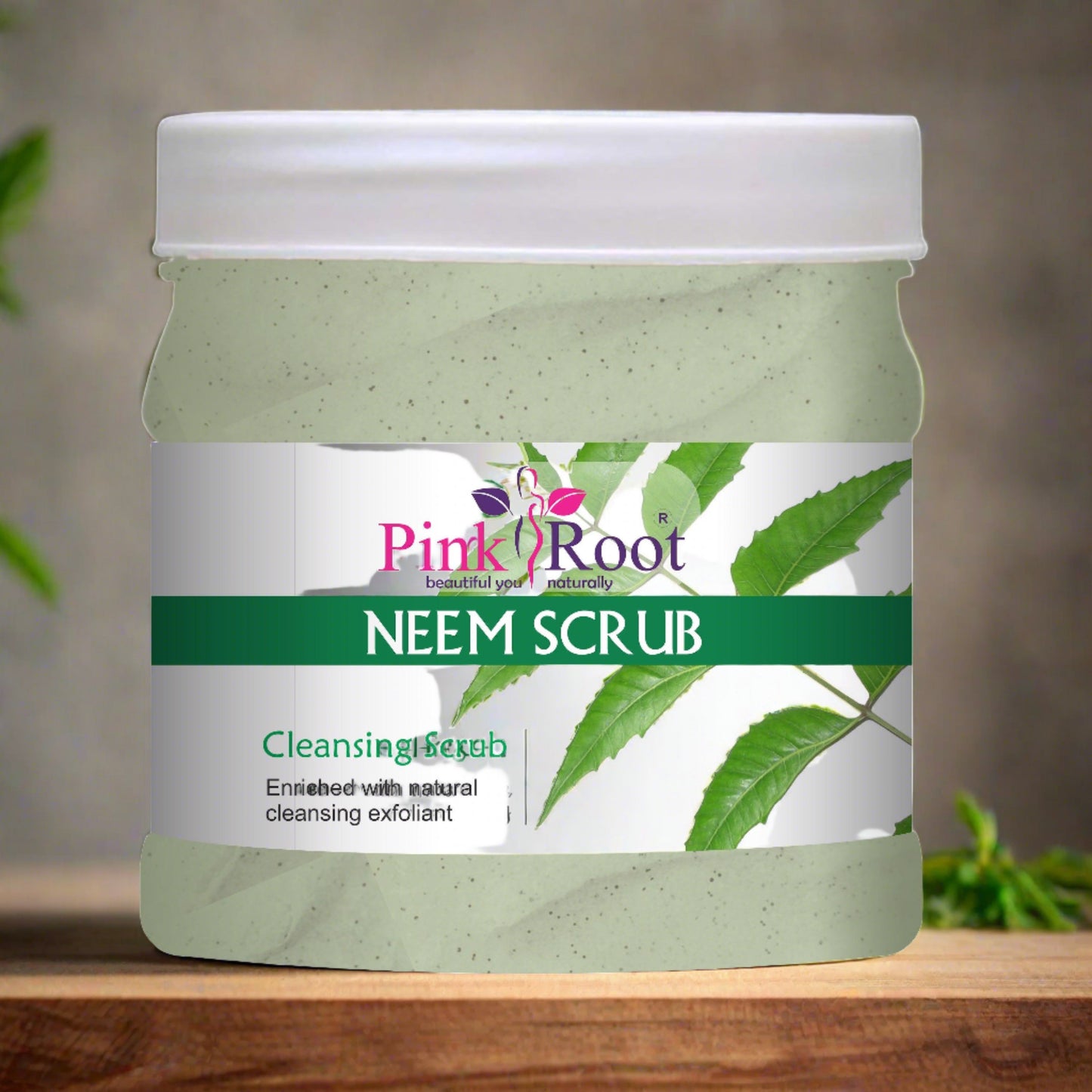 Neem Cleansing Scrub 500ml - Pink Root