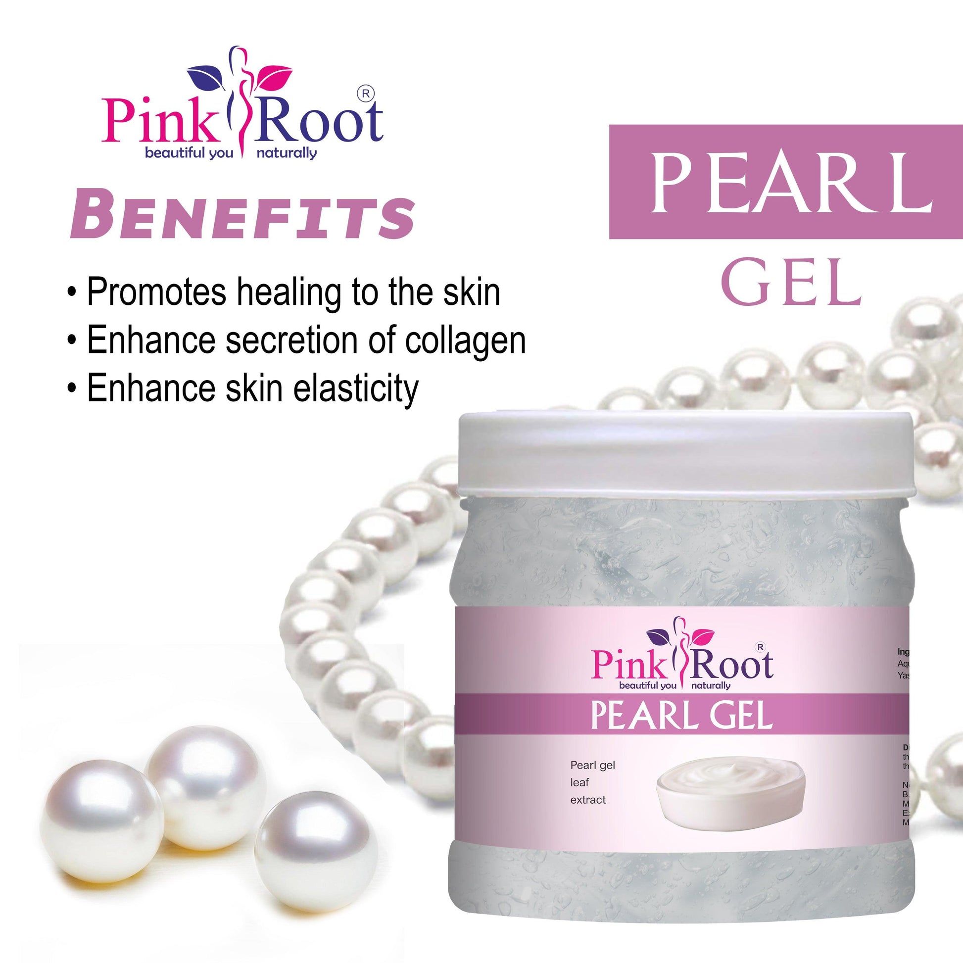 Pearl Gel, Pearl Gel leaf Extract 500gm - Pink Root