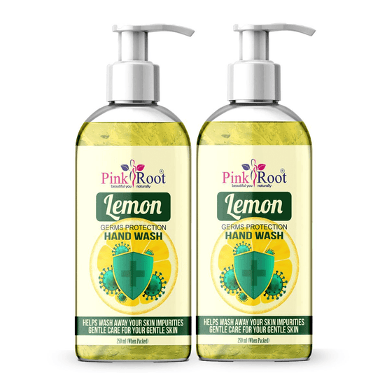 Pink Root Lemon Germ Protection Hand Wash 200ML (Pack Of 2) - Pink Root