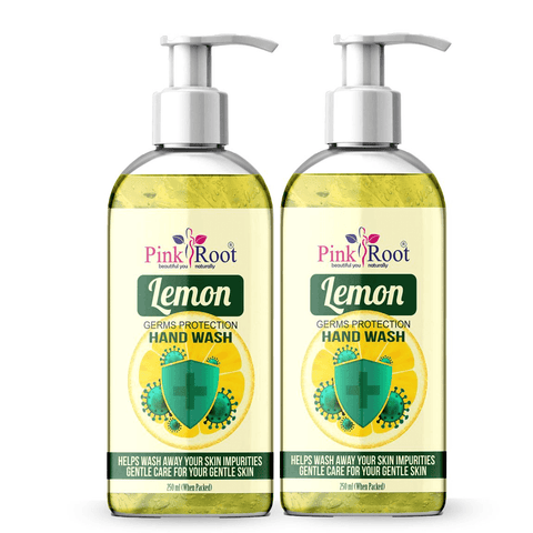 Pink Root Lemon Germ Protection Hand Wash 200ML (Pack Of 2) - Pink Root
