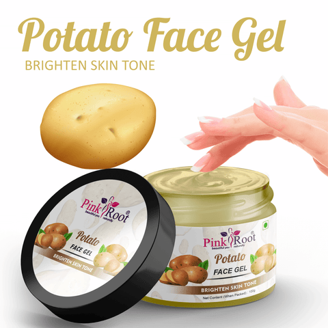 Potato Face Gel Brighten Skin Tone 100ml - Pink Root