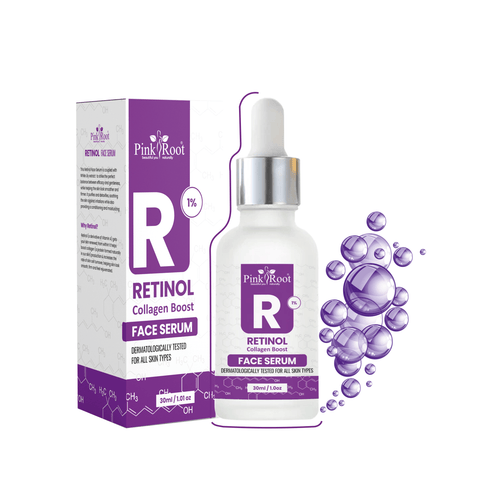 Retinol Face Serum Collagen Boost 30ml - Pink Root