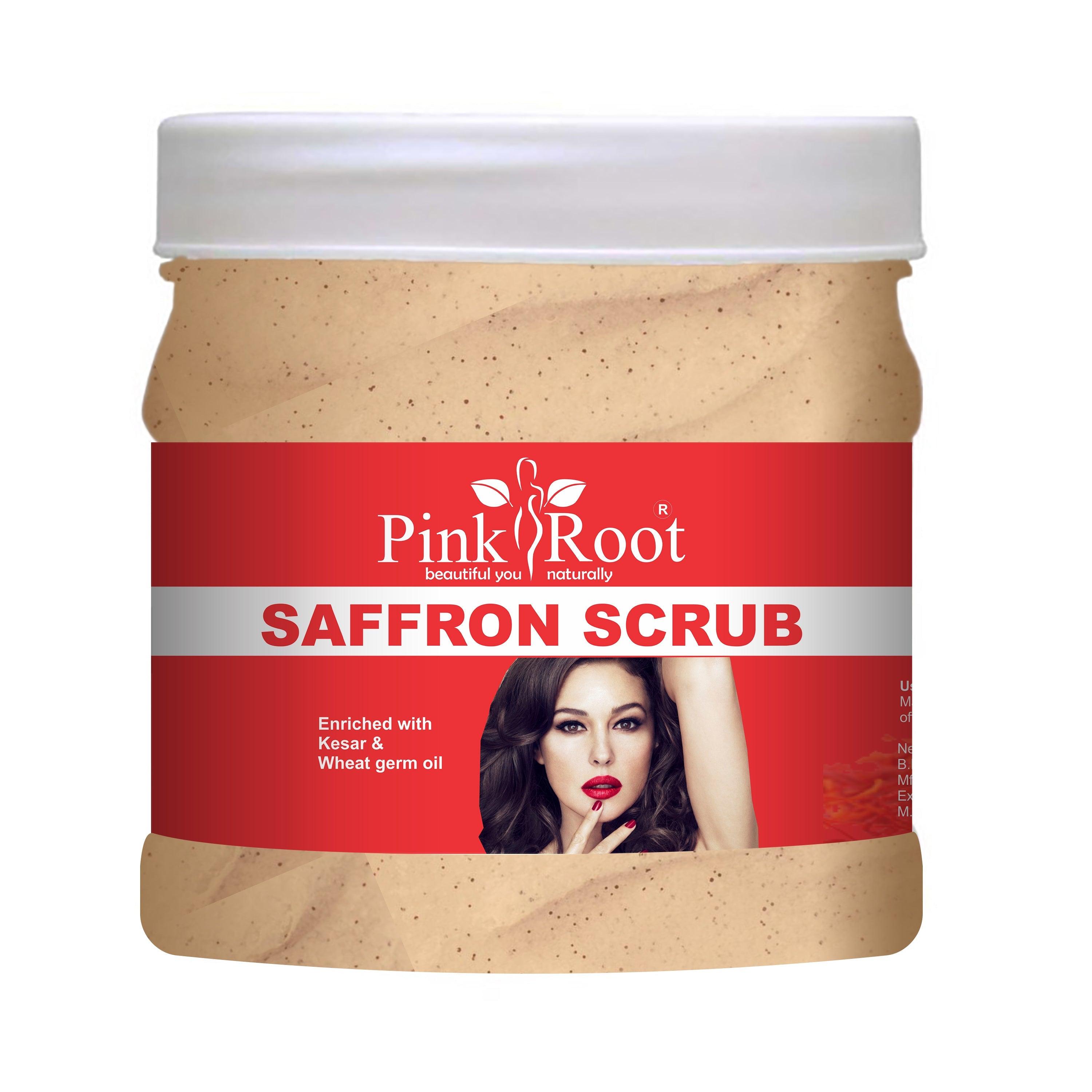 Saffron Scrub 500ml - Pink Root