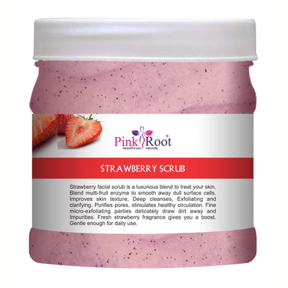Strawberry Scrub 500ml - Pink Root