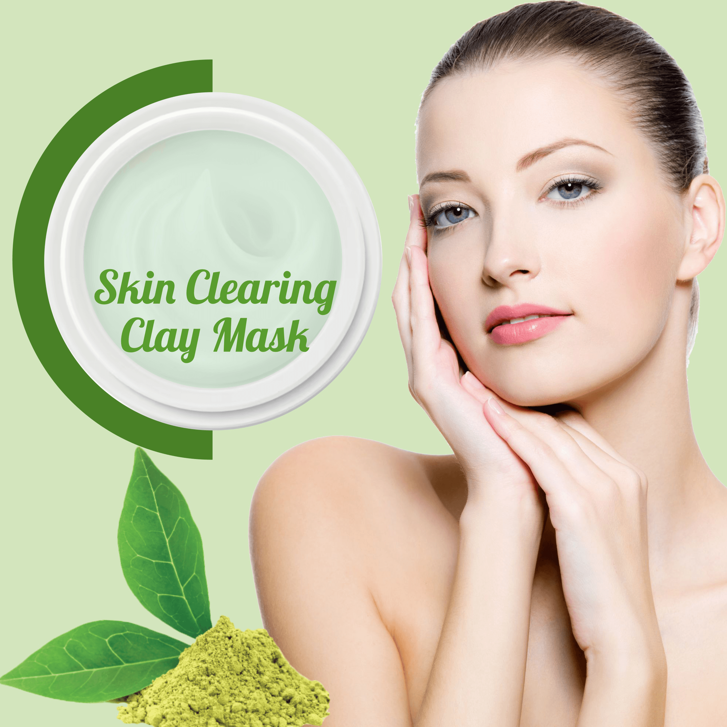 Tea Tree Skin Clearing Clay Mask 100gm - Pink Root