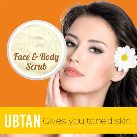 Ubtan Face & Body Scrub 100gm - Pink Root