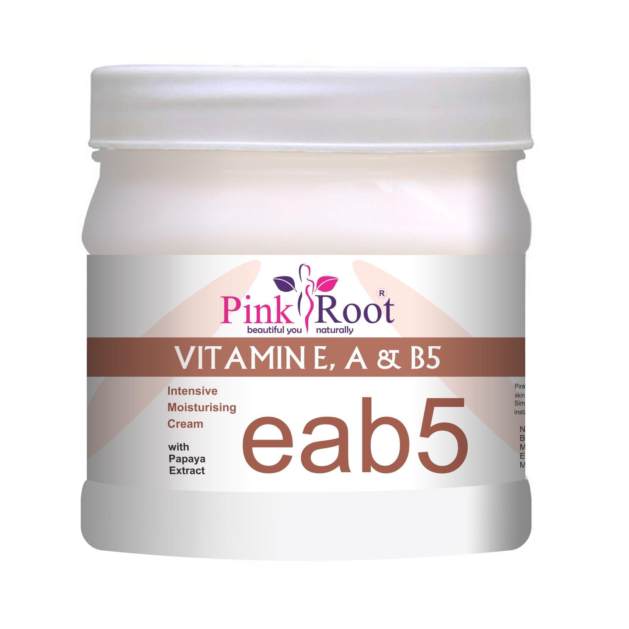 Vitamine E, A & B5 Intensive Moisturising Cream 500ml - Pink Root