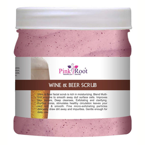 Wine & Beer Scrub 500ml - Pink Root